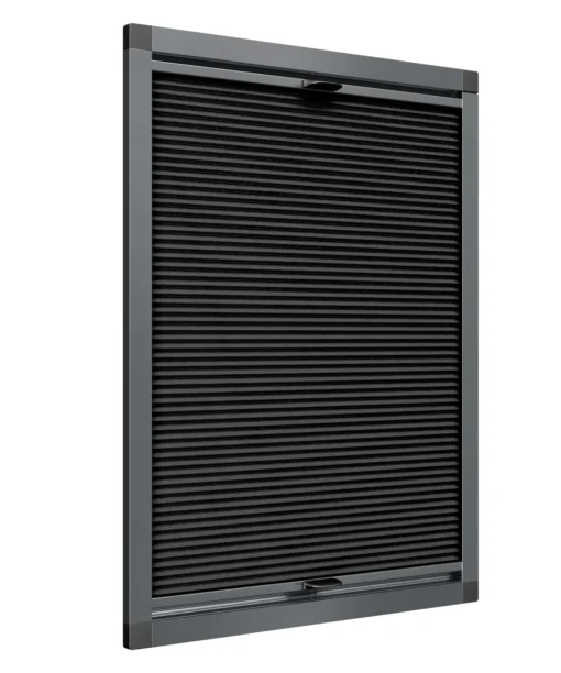 Schraub - Klebesystem Verdunkelungs - System für Tür, Fenster und Dachfenster ein Flügel