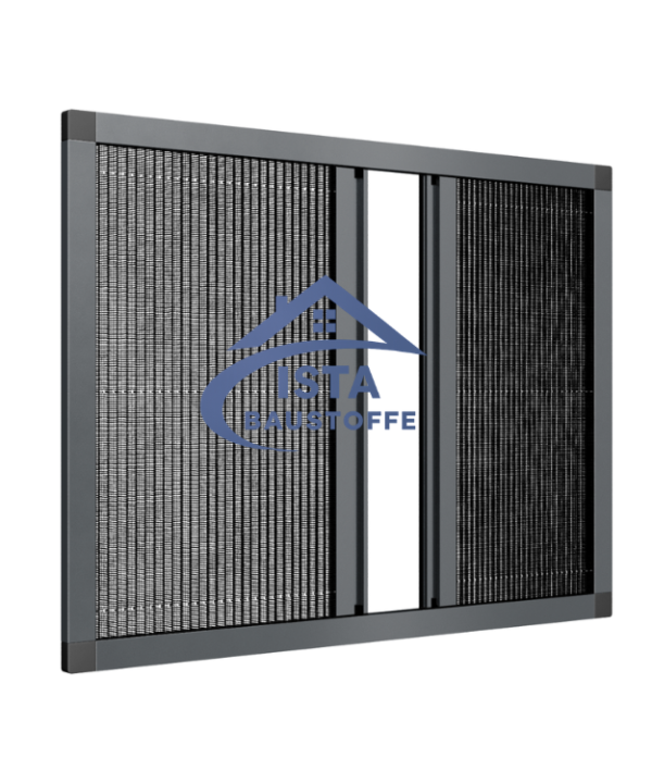 Schraub - Klebesystem Doppelflügel - Fliegengitter für Tür und Fenster