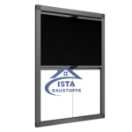 Schraub - Klebesystem Verdunkelungs - System für Tür, Fenster und Dachfenster ein Flügel – Bild 2