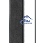 Schraub - Klebesystem Fliegengitter flache Laufschiene